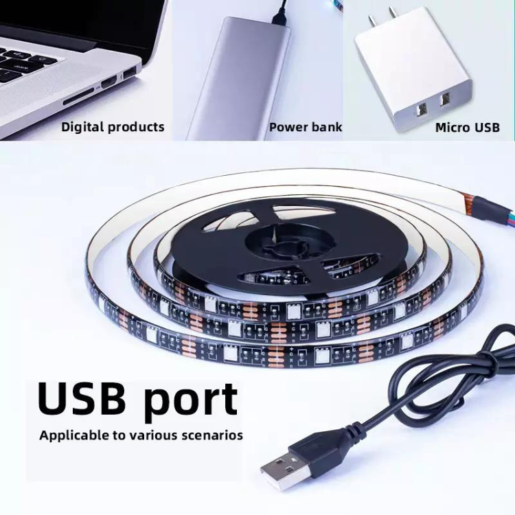 USB- ljus DC5V TV Bakgrundsbelysning SMD5050 -IP 65
