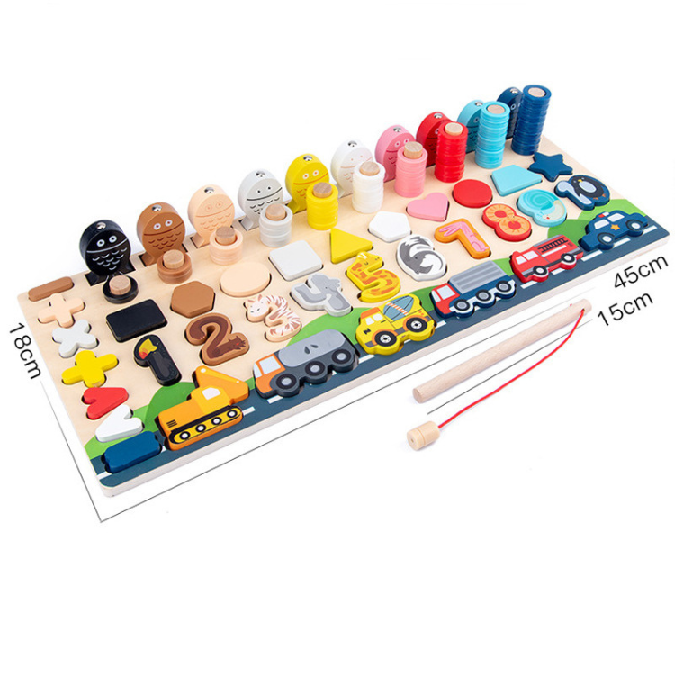 Pedagogiska Trä Montessori leksaker