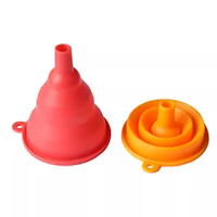 Collapsible Silicone Funnel