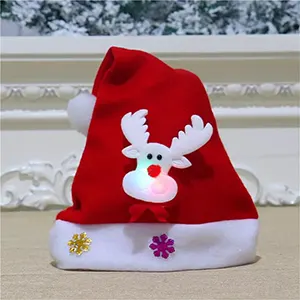 Santa hat with LED light for Adult and child size