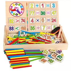 Multi-functional abacus and math - Montessori toys