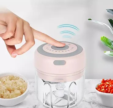 Wireless mini electric food chopper