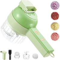 4 in 1 Multifunction Wireless Electric Vegetable Cutter Grinder