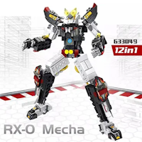RX Mecha 12 IN 1 Tagel former för barn pedagogiska leksaker