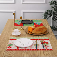 4 Christmas placemats - Christmas table mat