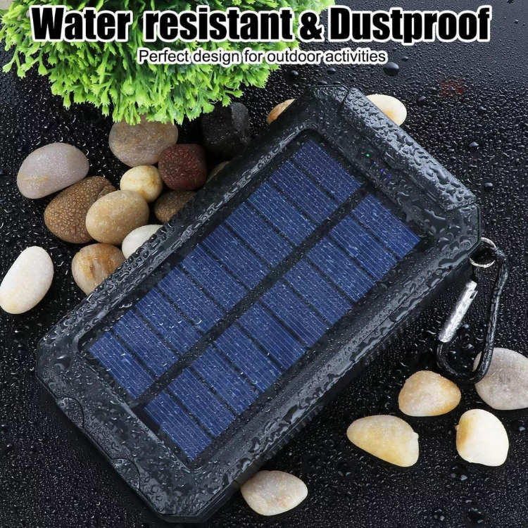 Outdoor mobile charger, with solar cells Powerbank- 20000mAh