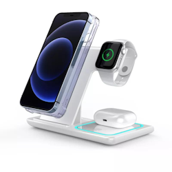 Wireless charging station 3 in 1 for Apple Iphone, i Watch and Airpod