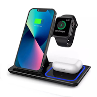 Wireless charging station 3 in 1 for Apple Iphone, i Watch and Airpod