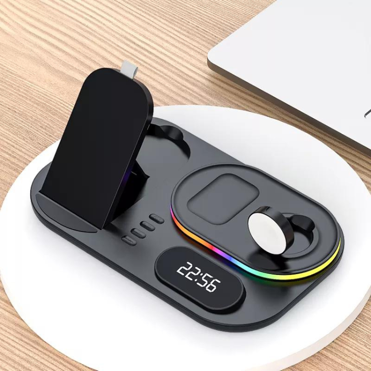5-in-1 Wireless Charging Station with Night Light