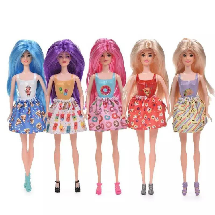 Babydocka - Överraskning förändring -Tvättbara Barbie Doll Leksaker-11.5 tum