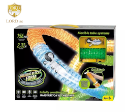 Tube Racing Car Toy- Lighted Speed Adventure