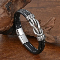 Infinity handmade genuine leather bracelets