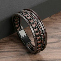 Stylish and Durable: Genuine Leather Bracelets for Men