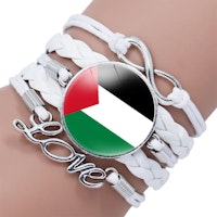 Älskar palestina flagga armband