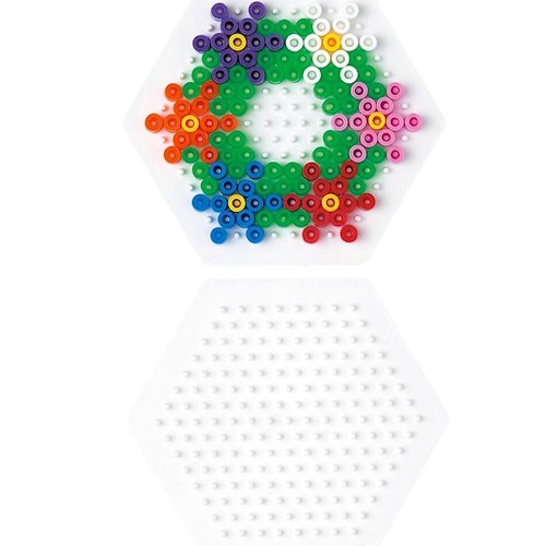 Pärlplatta Liten | Hexagon
