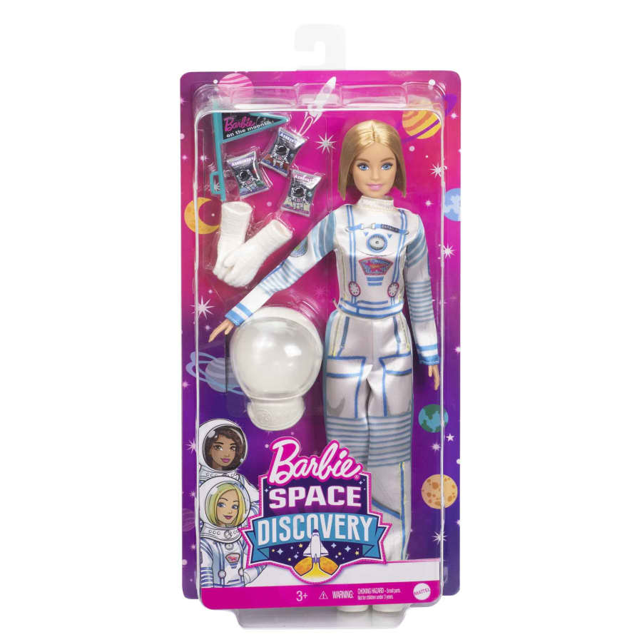 barbie astronaut docka med tillbehör