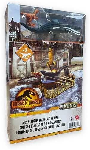 Jurassic World Minis | Mosasaurus Mayhem lekset från Mattel