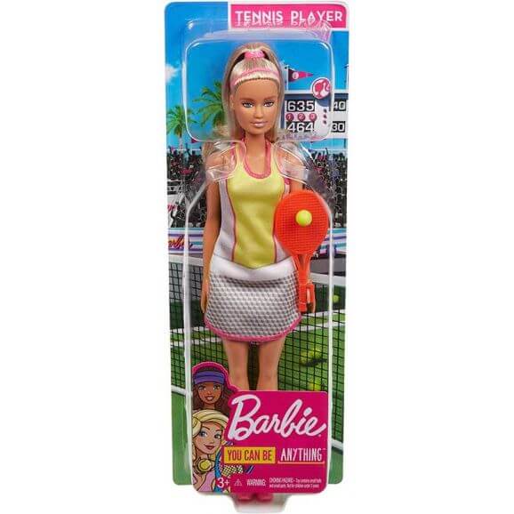 barbie you can be anything tennisspelare med tillbehör