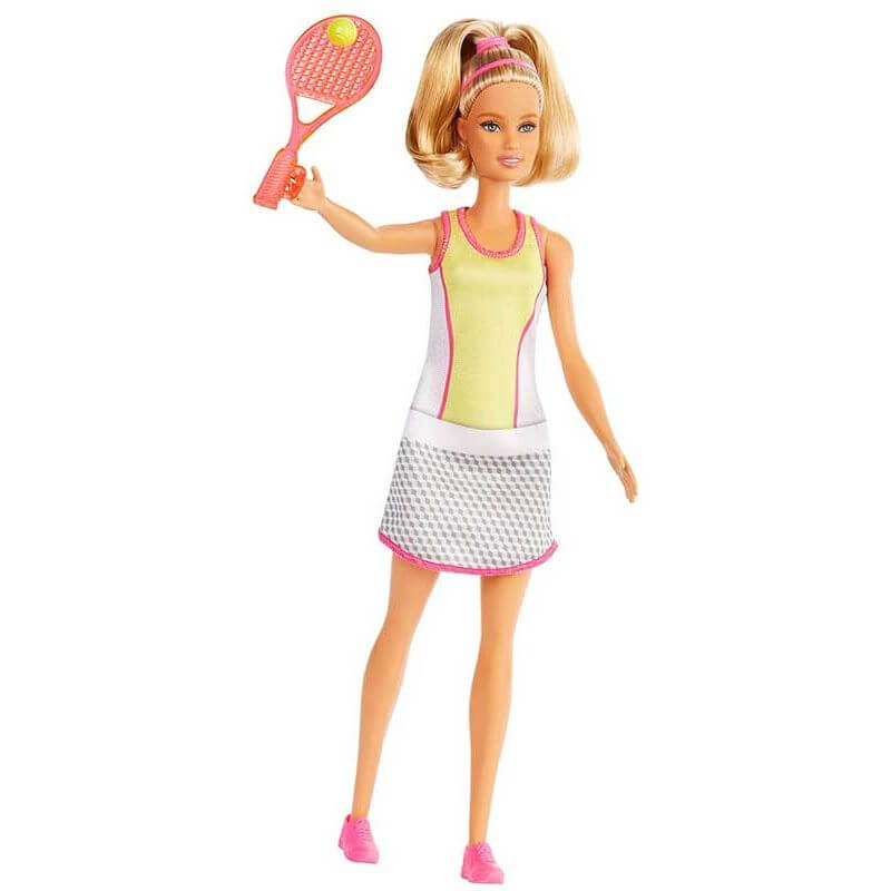 barbie you can be anything tennisspelare med tillbehör