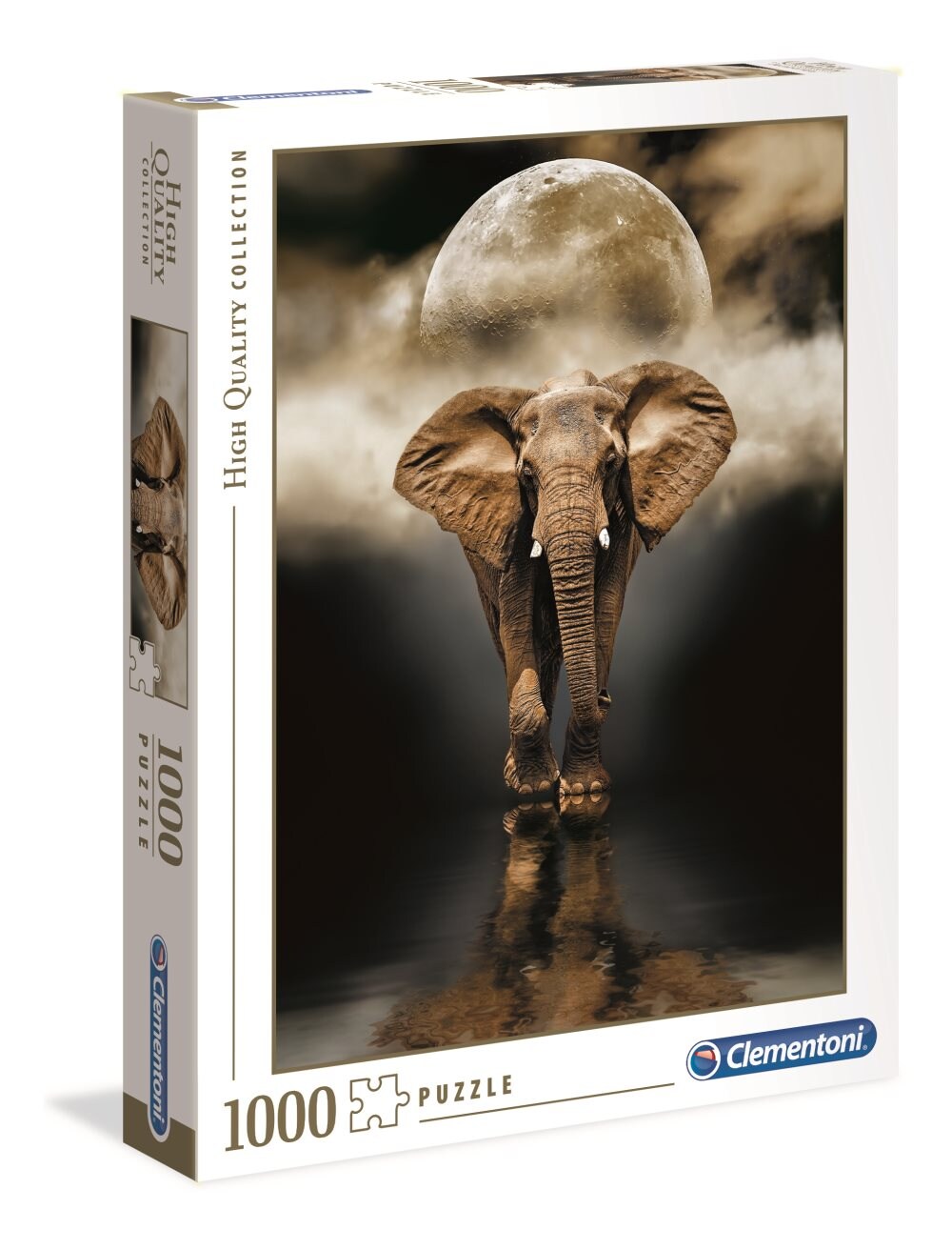 Pussel 1000 Bitar | Clemetoni Elefant