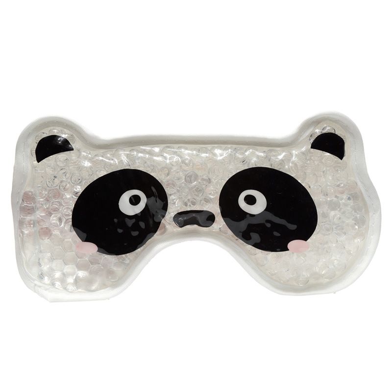 ögonmask med gel och ett panda ansikte