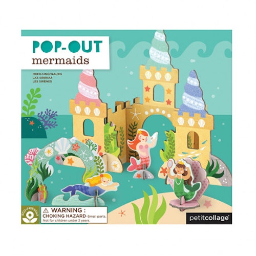 Pop Out-Figurer | Sjöjungfru