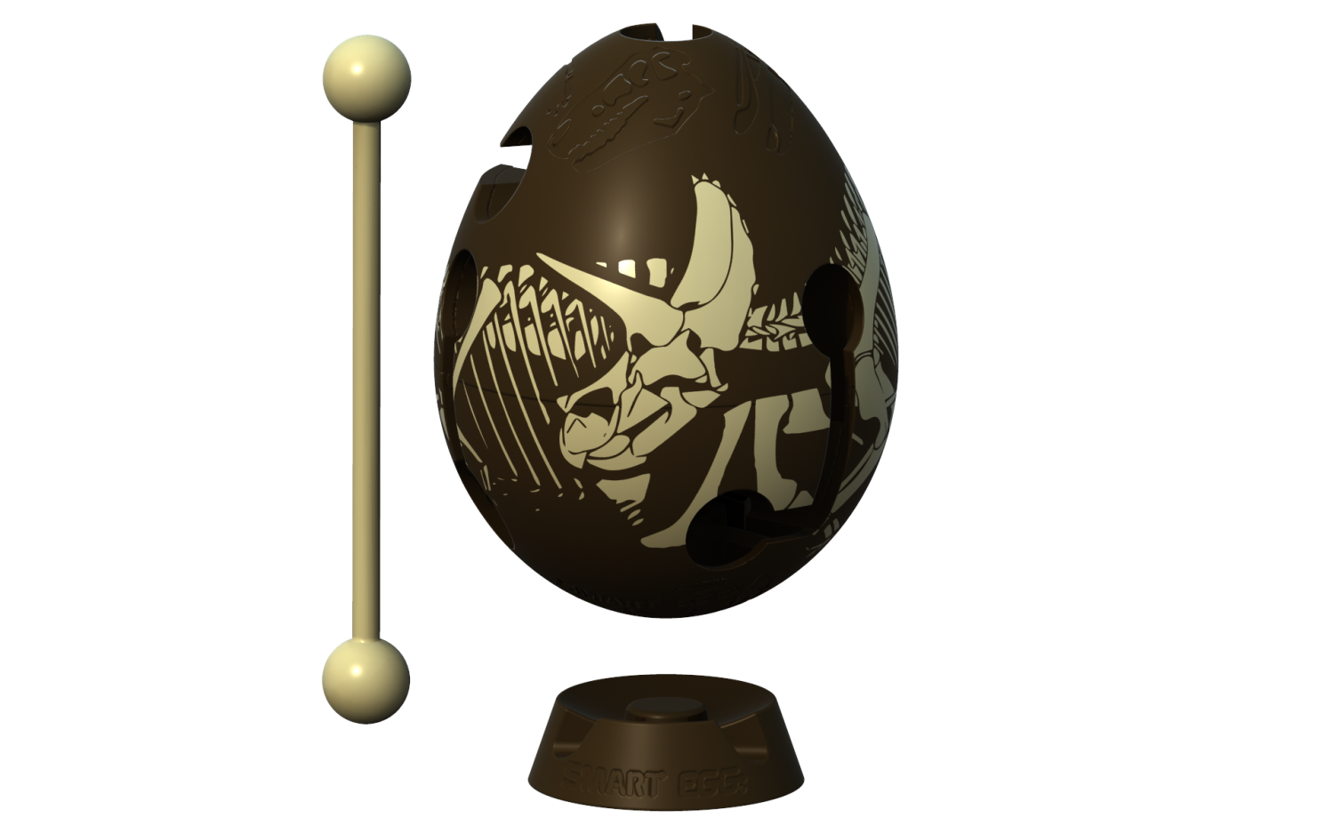 Smart Egg, 1 Layer dino fossil