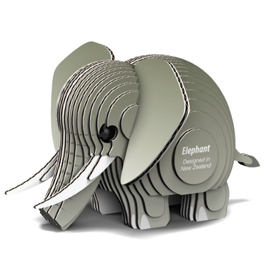 3D Pussel Elefant från Eugy Dodoland