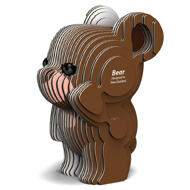 Hållbara leksaker: 3D Pussel Björn från Eugy