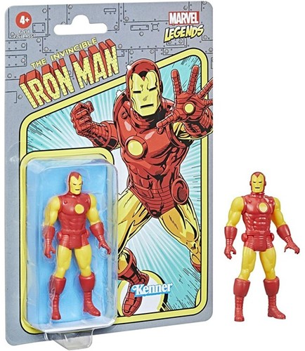 Marvel Legends: Retro Marvel Iron Man Figur