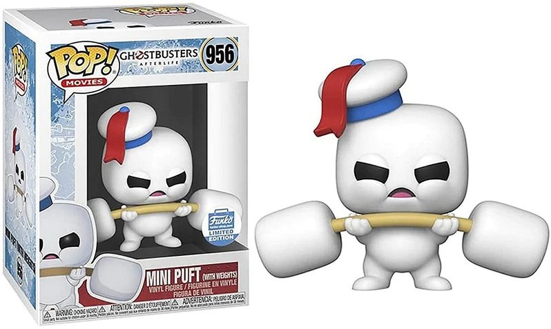 Pop! Movies: Ghostbusters Afterlife. Mini Puft with Weight (Exclusive Funko)