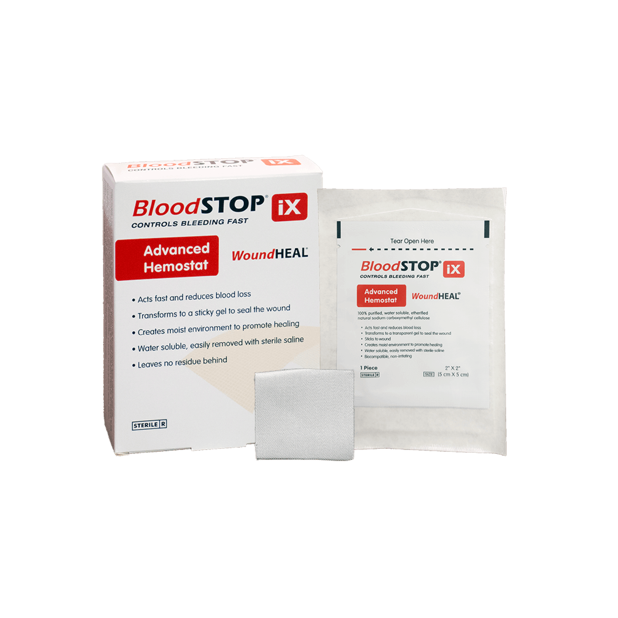 22302 BloodSTOP iX-14, 5x5cm, 12-pack