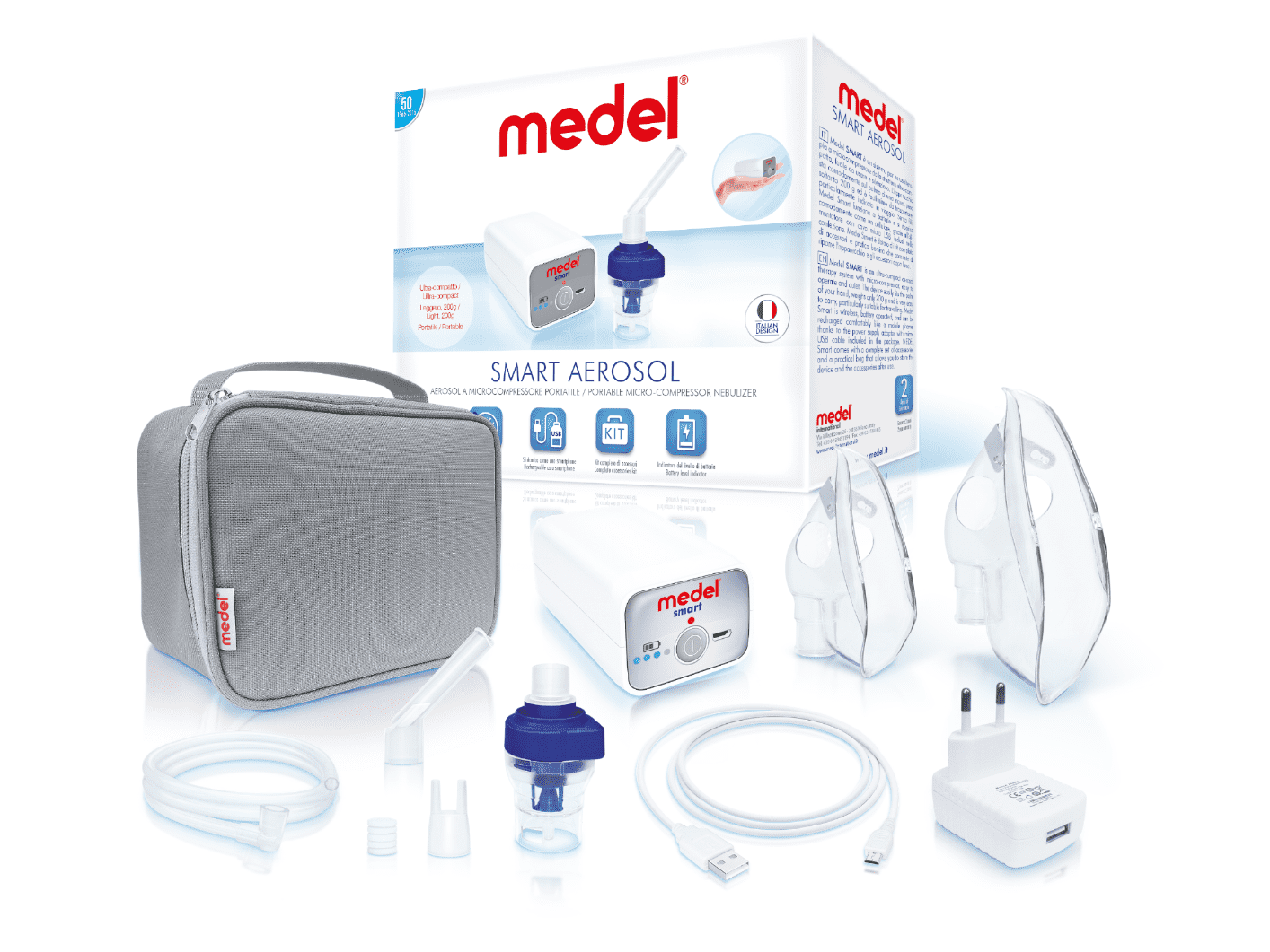 20201 Medel Smart, ultrakompakt inhalationsutrustning