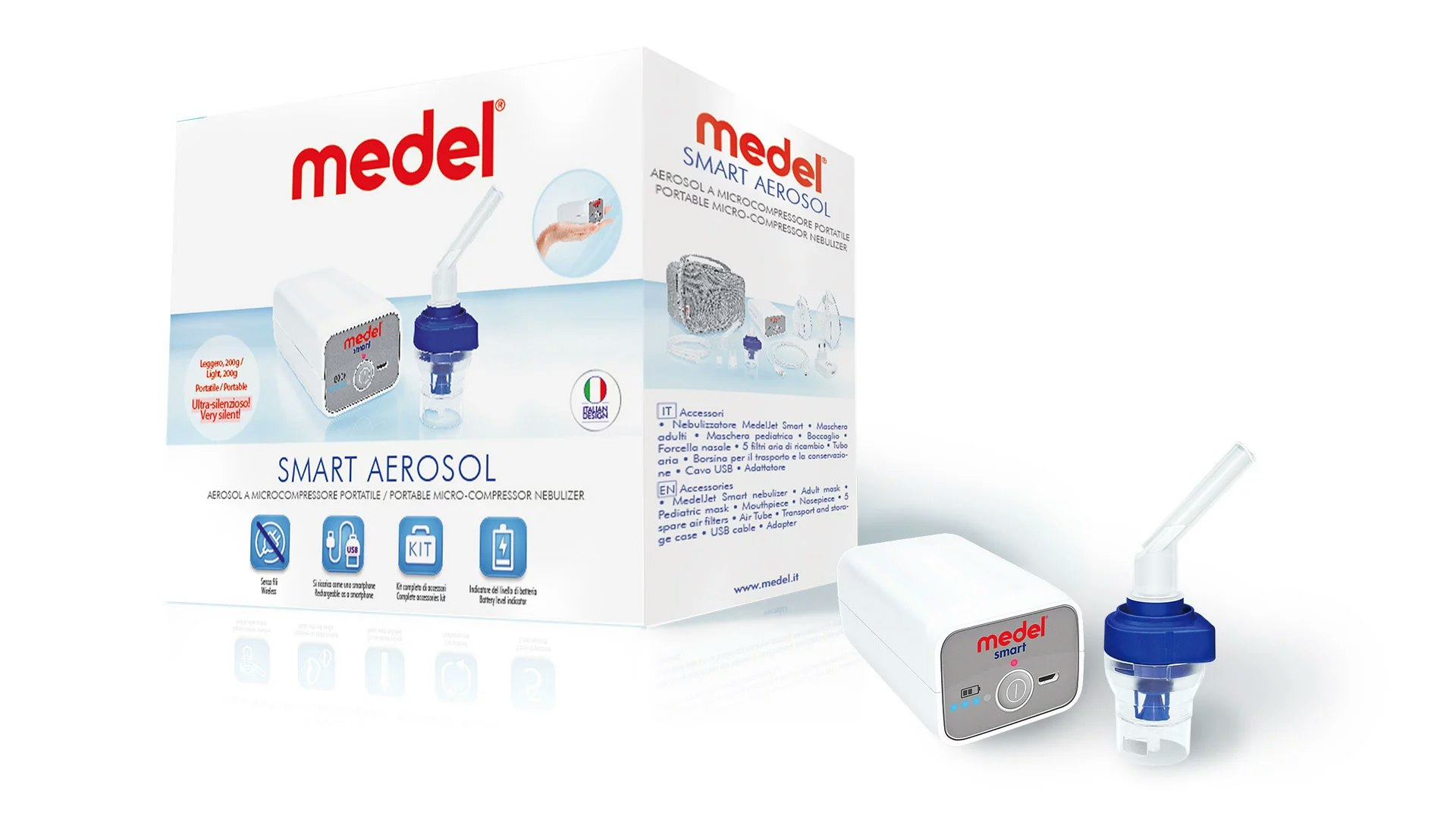 20201 Medel Smart, ultrakompakt inhalationsutrustning