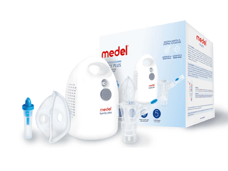 20203 Medel Family Plus, användarvänlig och tyst inhalationsutrustning