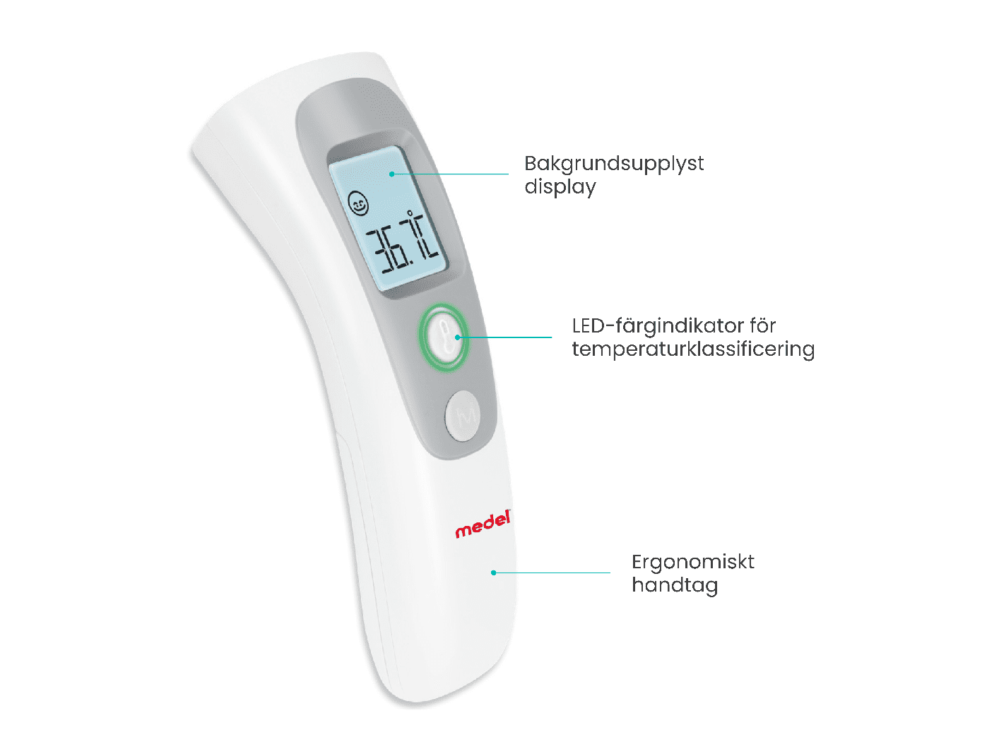 20402 Medel No Contact Plus infraröd termometer