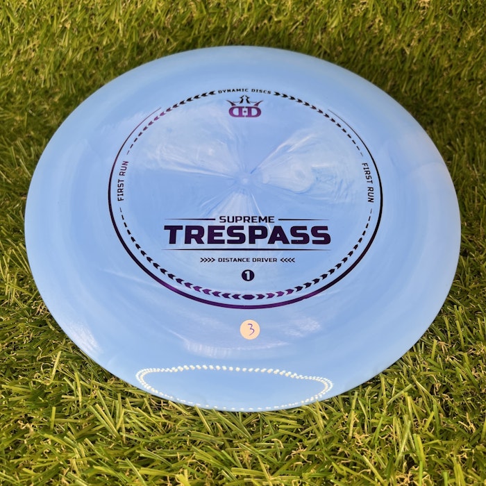 Supreme Trespass First Run