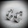 Chunky silverhoops Feelgood