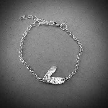 Silverarmband Charming Heart