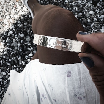 Silverarmband True Words Älskad