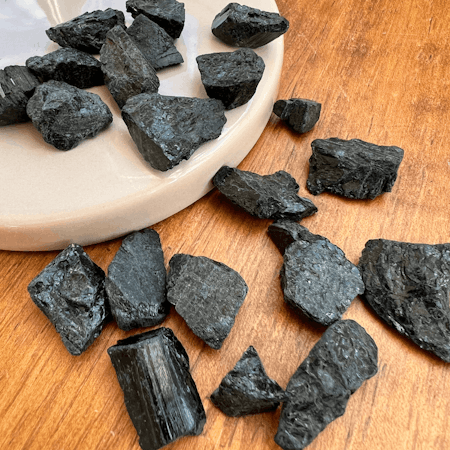Chips Svart Turmalin