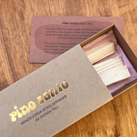 Pino Santo, tall-sticka i trepack