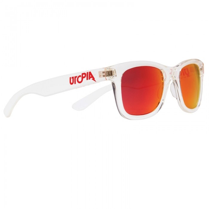 Utopia - Malibu Sunglasses - Clear / Red