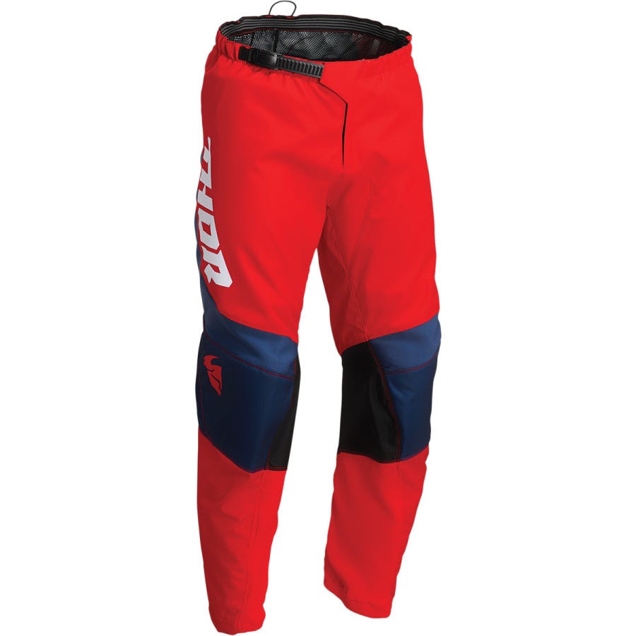 THOR YOUTH SECTOR CHEV RED/NAVY PANT