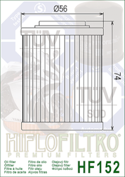 HiFlo oljefilter HF152
