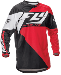 Fly Racing F-16 Red Black Motocross jersey