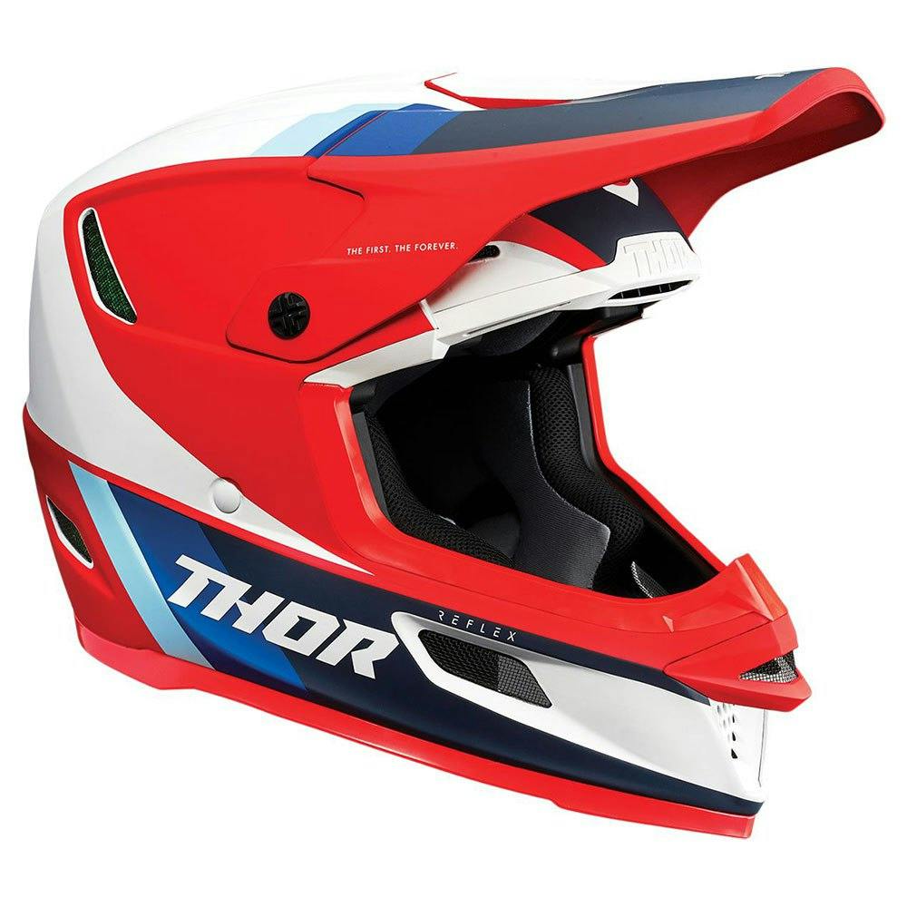 Thor Reflex Apex MIPS Motocross Helmet matt Red/Wht/Bl