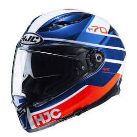 HJC Helmet F70 Tino Blue red white MC21 M 57-58cm