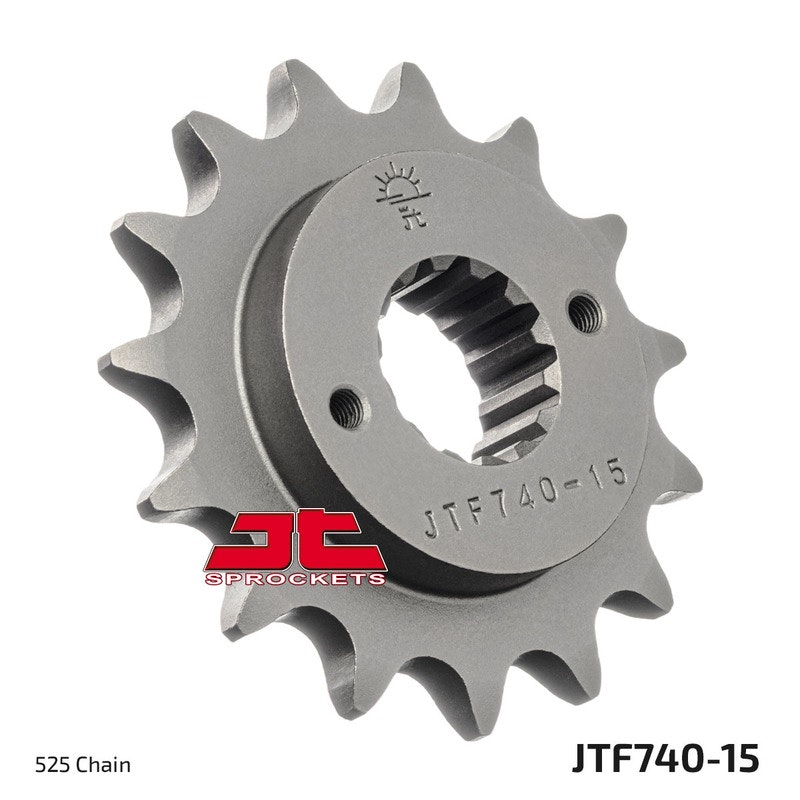 JT Framdrev JTF740.15 stål Ducati Desert X Hypermotard Monster 15kuggar 50% REA visningsex. utan påse