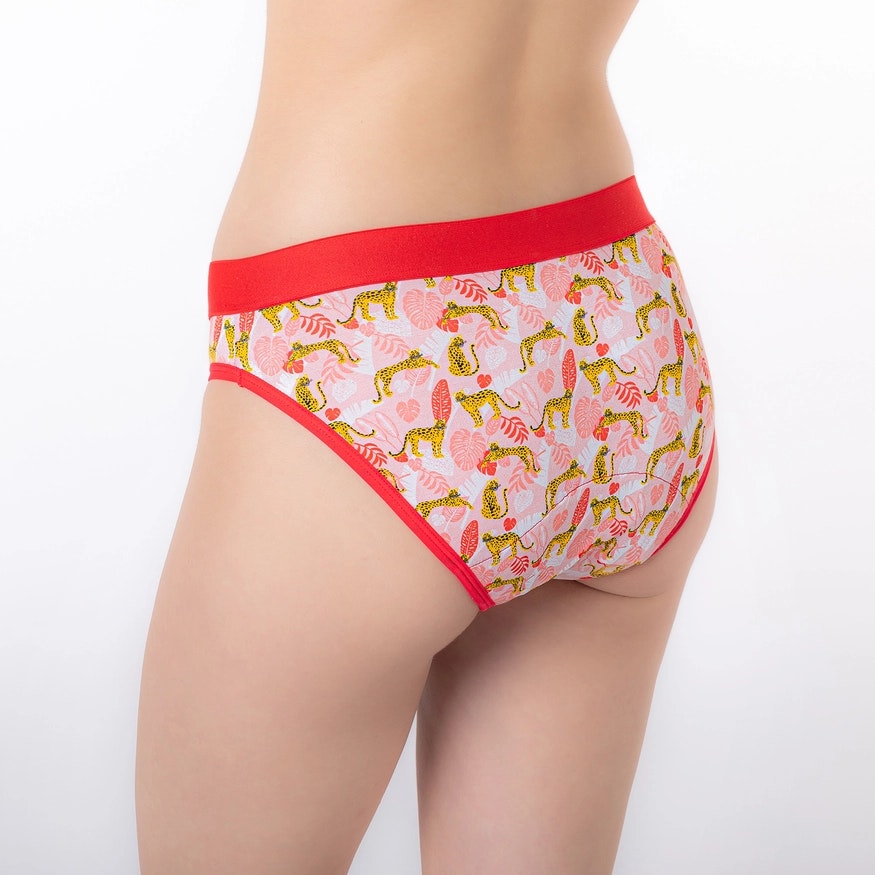 Teens menstrosor i olika färger. Hög absorption. Tillverkade i Bambu & spandex.